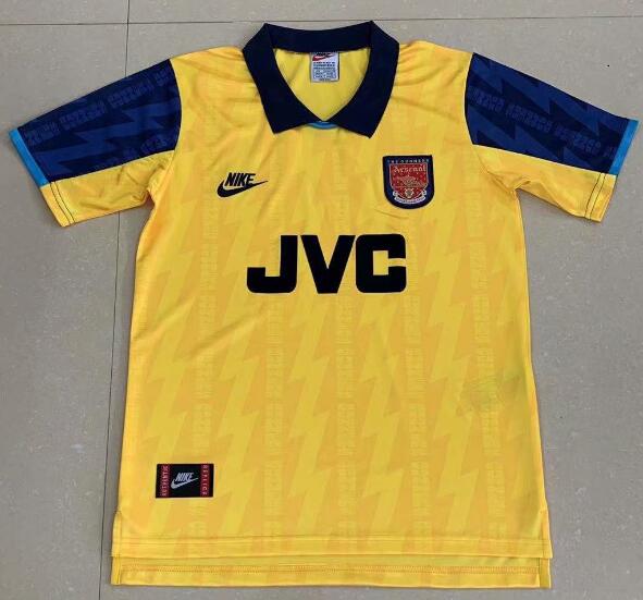 1994 Arsenal Retro Football Kit Third Soccer Jersey